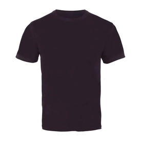 Bisiklet Yaka Open End Tişört Siyah