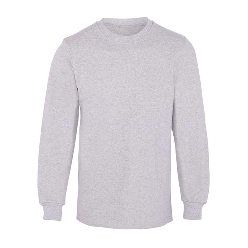 Bisiklet Yaka 3 İplik Sweatshirt Gri